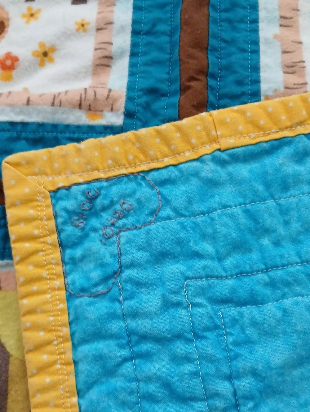 Homemade Baby Quilt